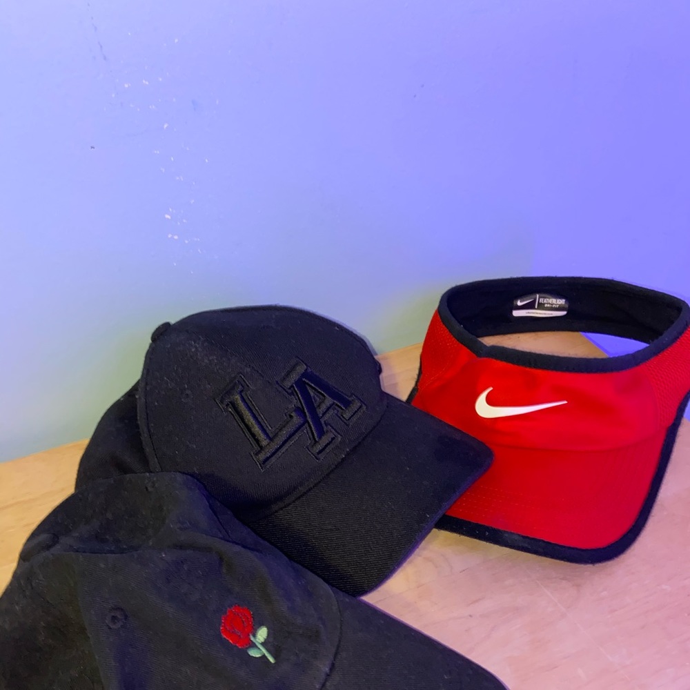 3 Hat combo all together